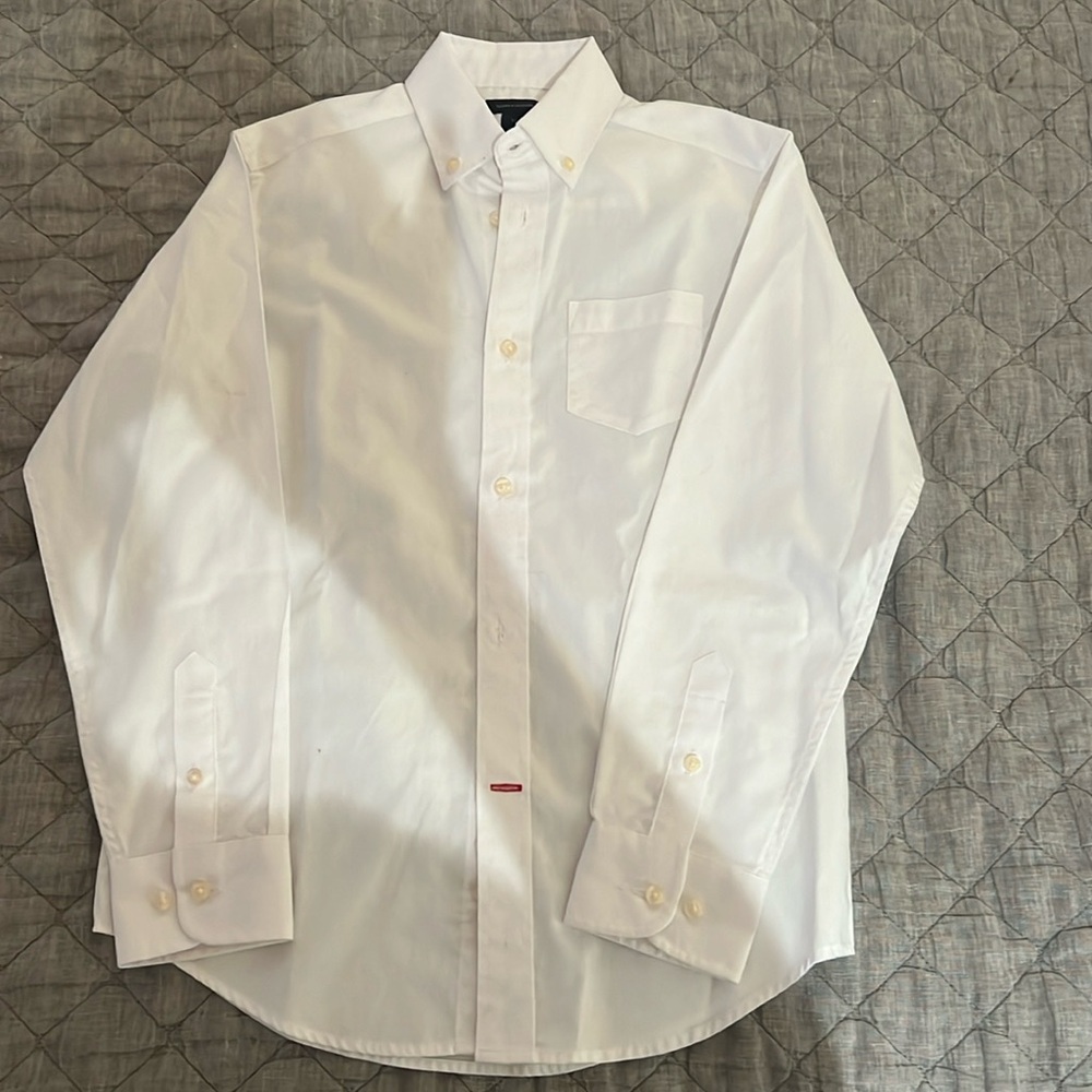 Tommy Hilfiger White button down - Youth 12